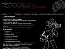 Tablet Screenshot of foto-schubert.cz